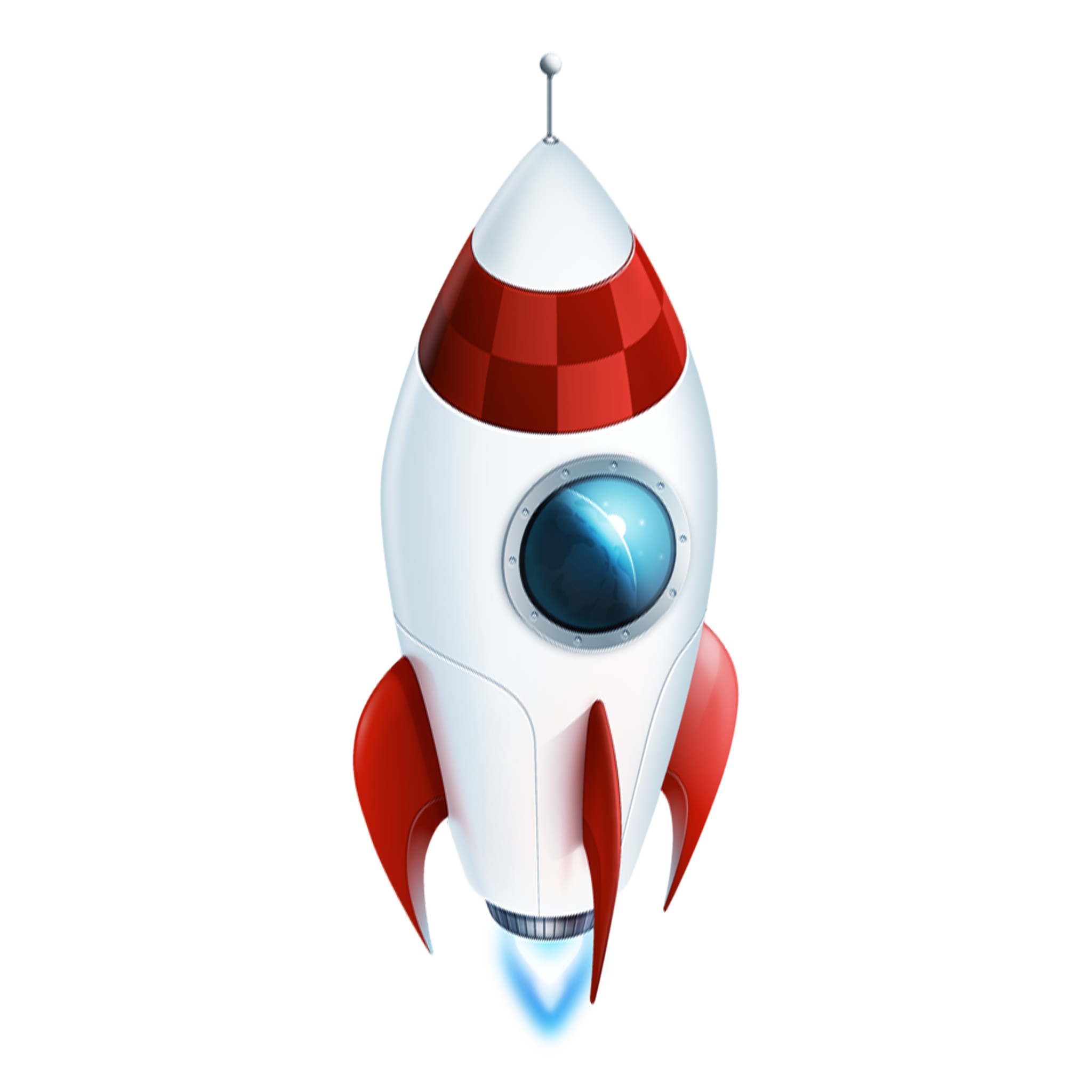 Spacecraft Rocket Png Hd Image (lavender, white)