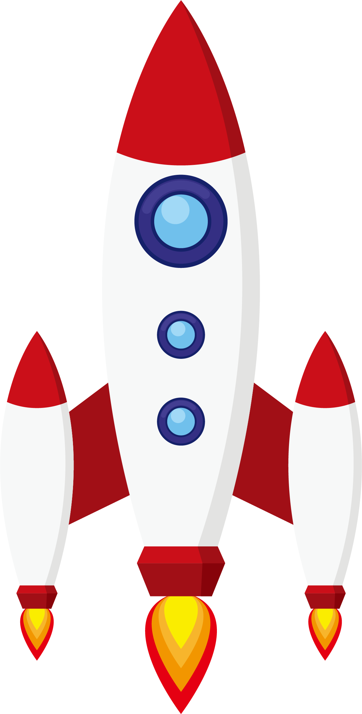 Spacecraft Rocket Png Image (maroon, lavender, red, white)