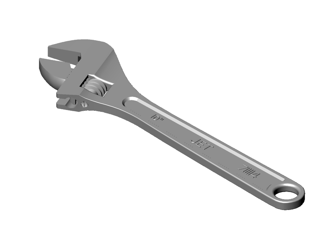 Spanner Png File Download Free (gray, black)