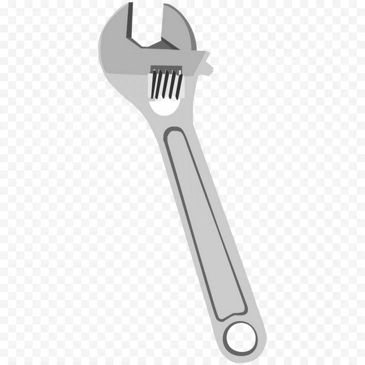 Spanner Png Hd Photo (white, lavender)