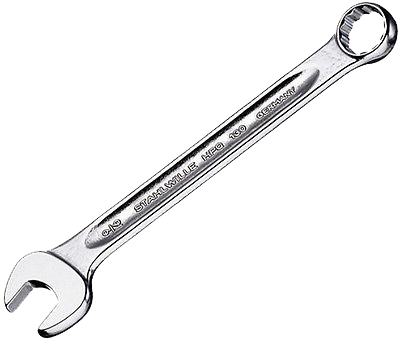 Spanner Png Transparent Image (white, teal, lavender, silver)