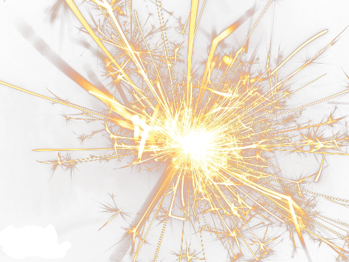 Sparkler Png File (black)