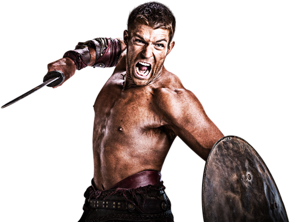 Spartacus Png Image (black)