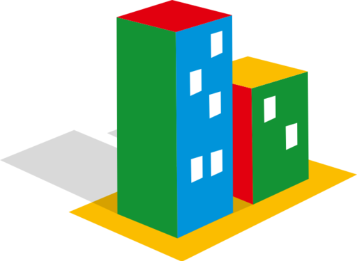 Apartment Building Buildings City Icon Free Transparent Png Icon Download (red, black, teal, orange, green)