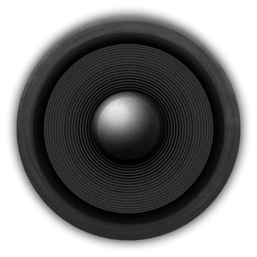 Speaker Png Image File (black, lavender, white)