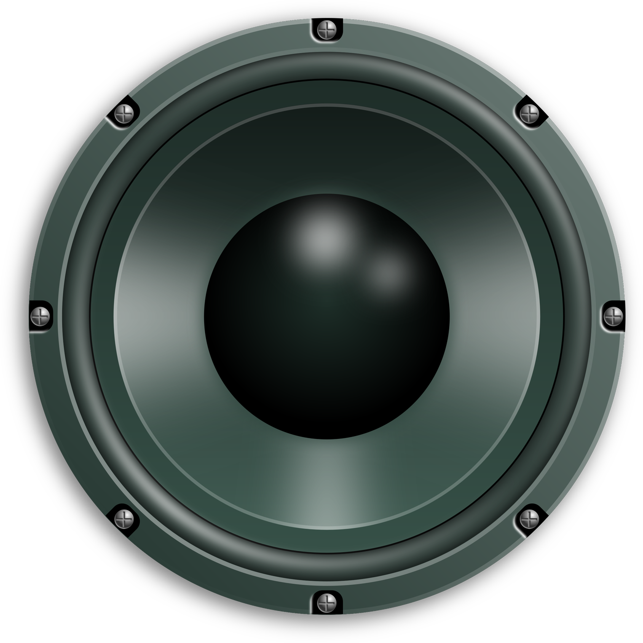 Speaker Png Image (black, gray)