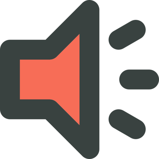 Speaker Free Png Icon Download (salmon, black, indigo)