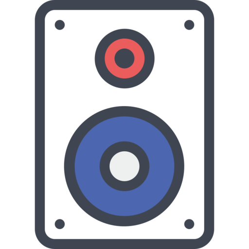 Speakers Free Png Icon Download (lavender, indigo, black, white, gray)