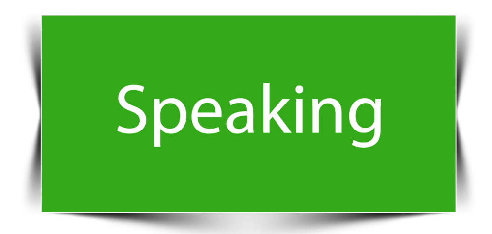 Speaking No Background (olive, indigo, gray, black, green)