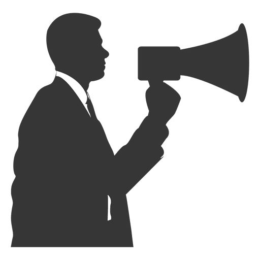 Speaking Png Image File (black, gray)