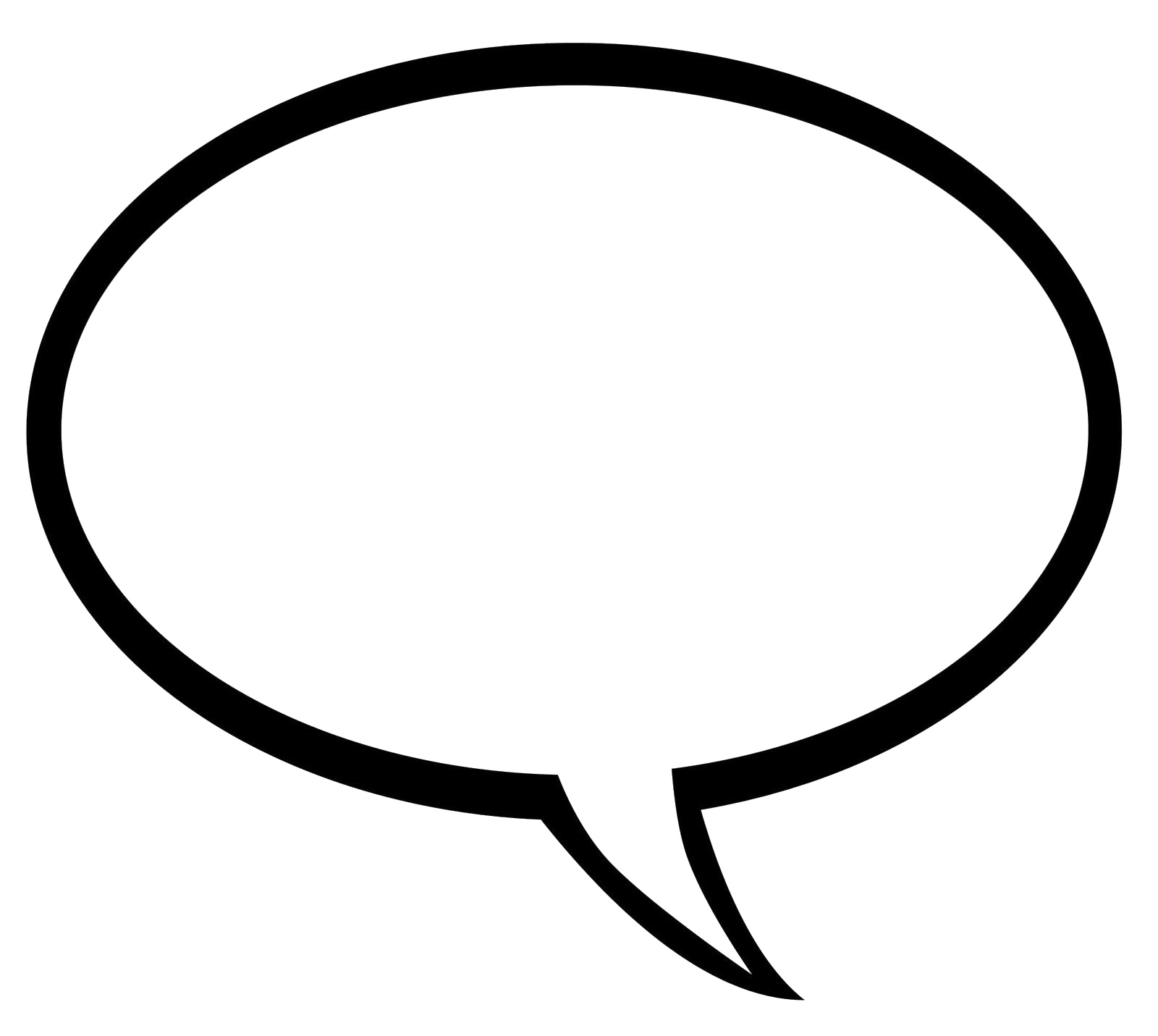 Speech Bubble Png File 1 (white, lavender, black)