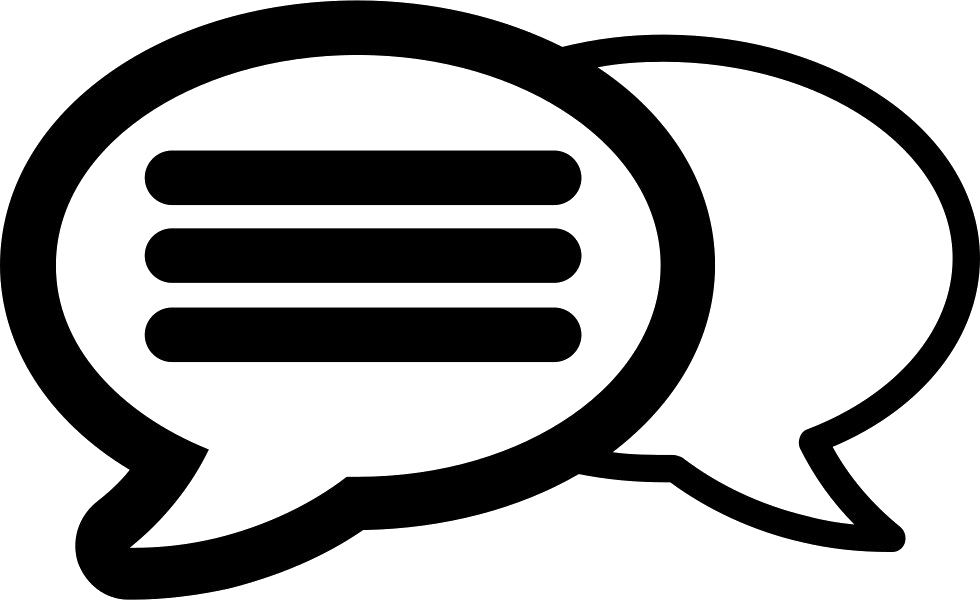 Speech Bubble Png Transparent Picture (white, indigo, gray, black)