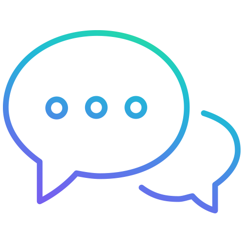 Speech Chat Icon Transparent Png (white, gray, greenish blue, teal)