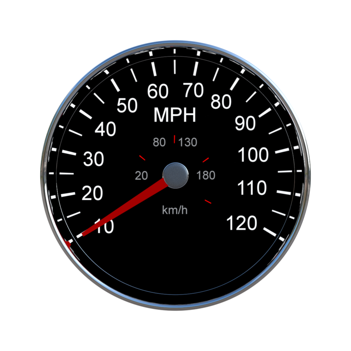 Speedometer Car (black)