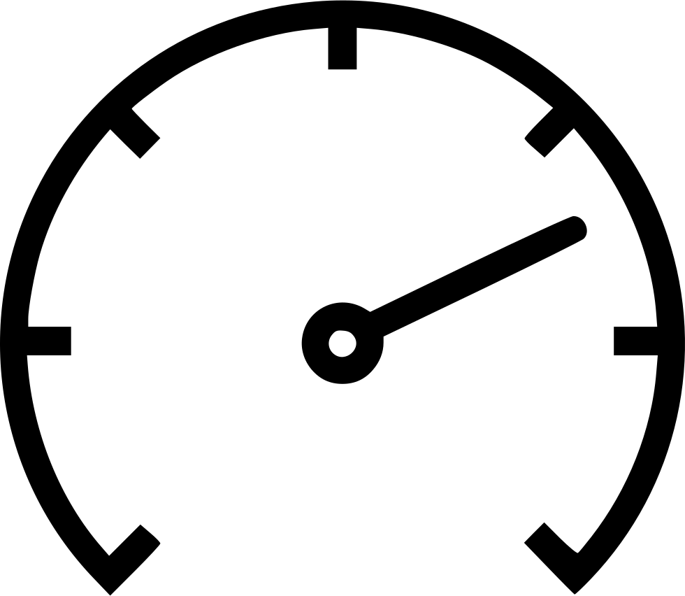 Speedometer Png Cutout (black, white)