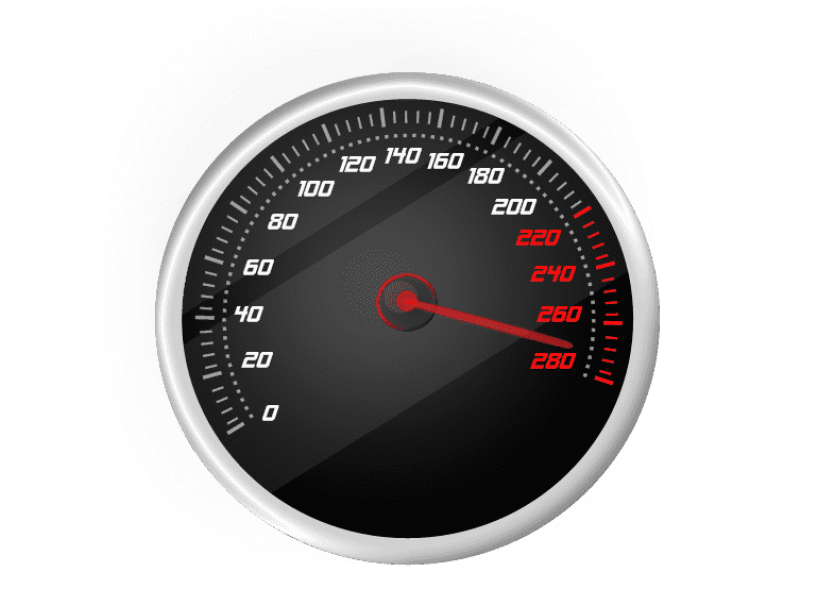 Speedometer Png File (indigo, black, lavender, white)