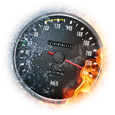 Speedometer Png Free Download (indigo, gray, black, red)