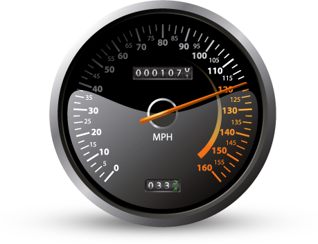 Speedometer Png Free Image (indigo, black)