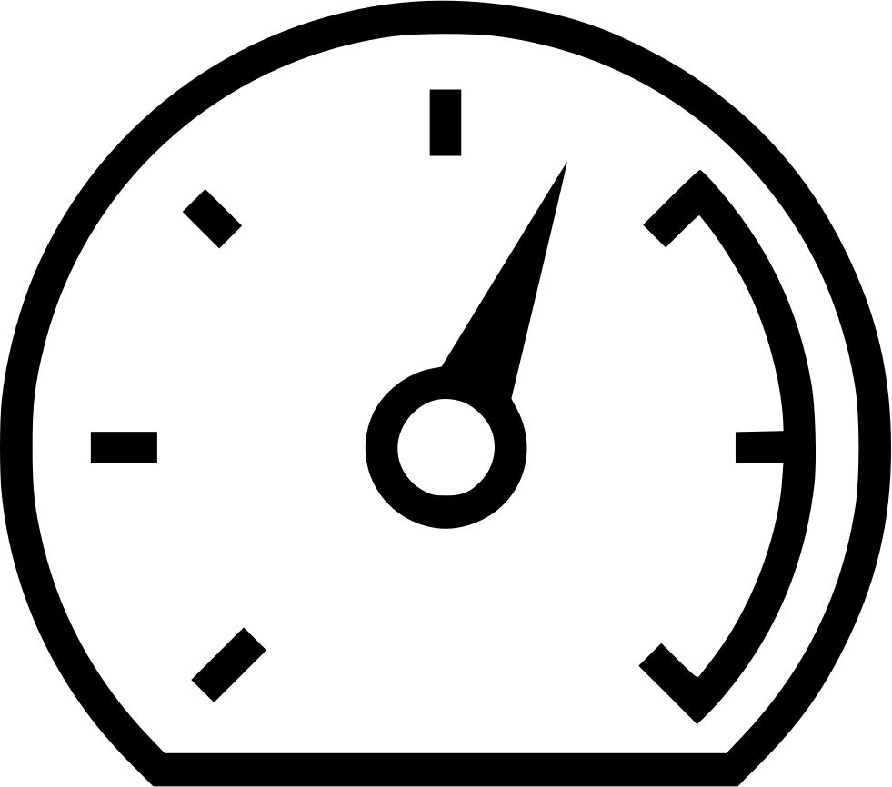 Speedometer Png Image (indigo, black, white)