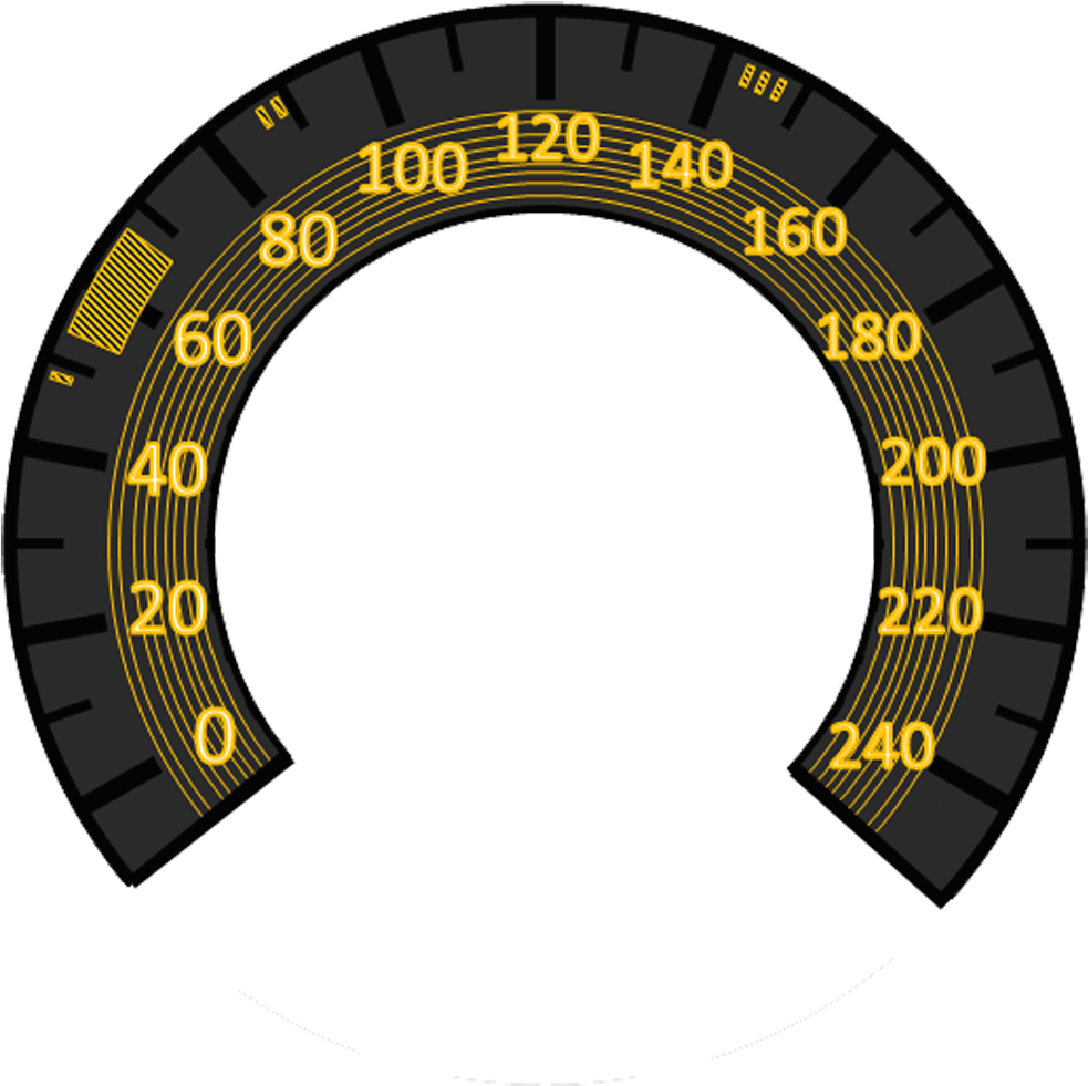 Speedometer (black)