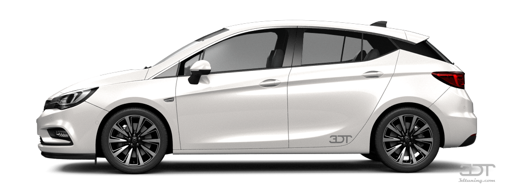 Opel Astra Png Clipart (white, silver, black)