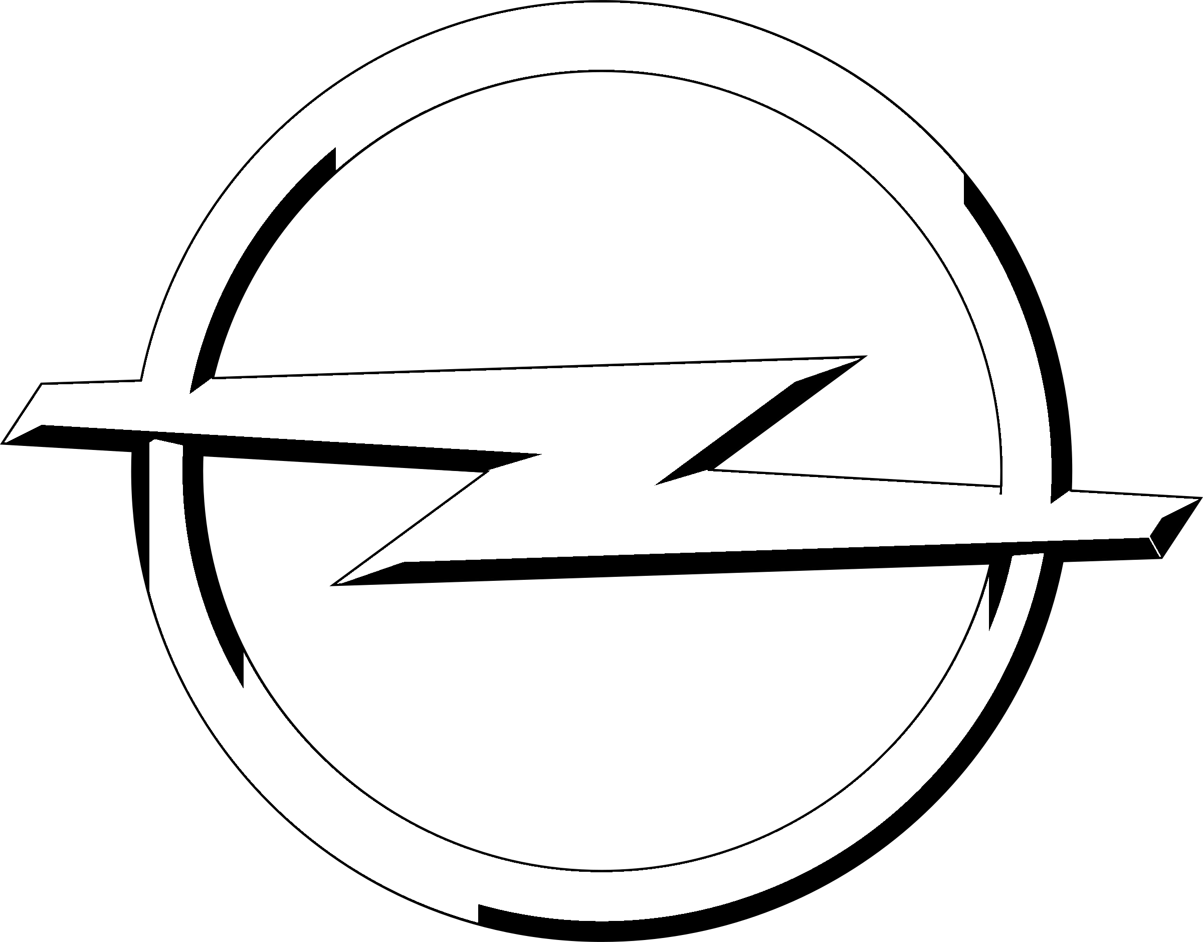 Opel Logo Png Hd Image (black, gray, white)