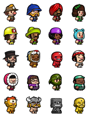 Spelunky Png Transparent (black)