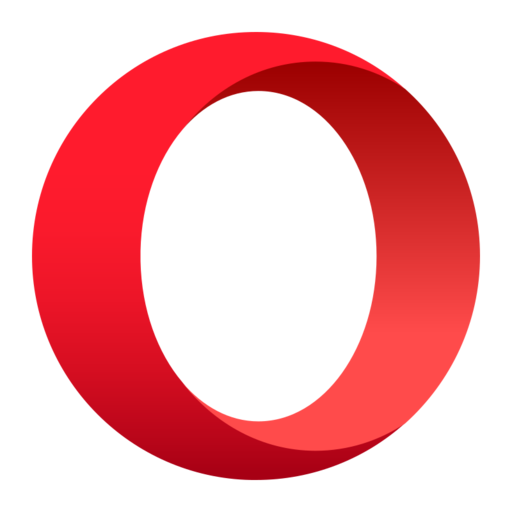 Opera Free Transparent Png Icon Download (salmon, red, black)