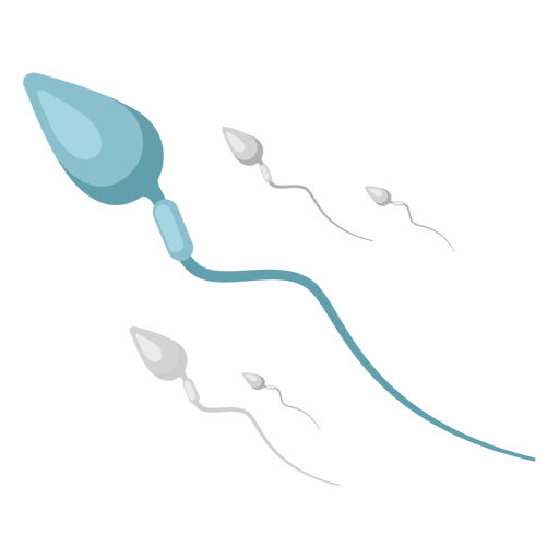 Sperm Cartoon Png Image (silver, gray)