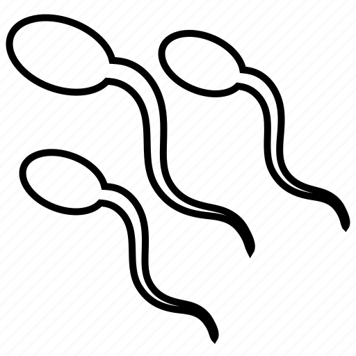 Sperm Cartoon Png Picture (indigo, black)