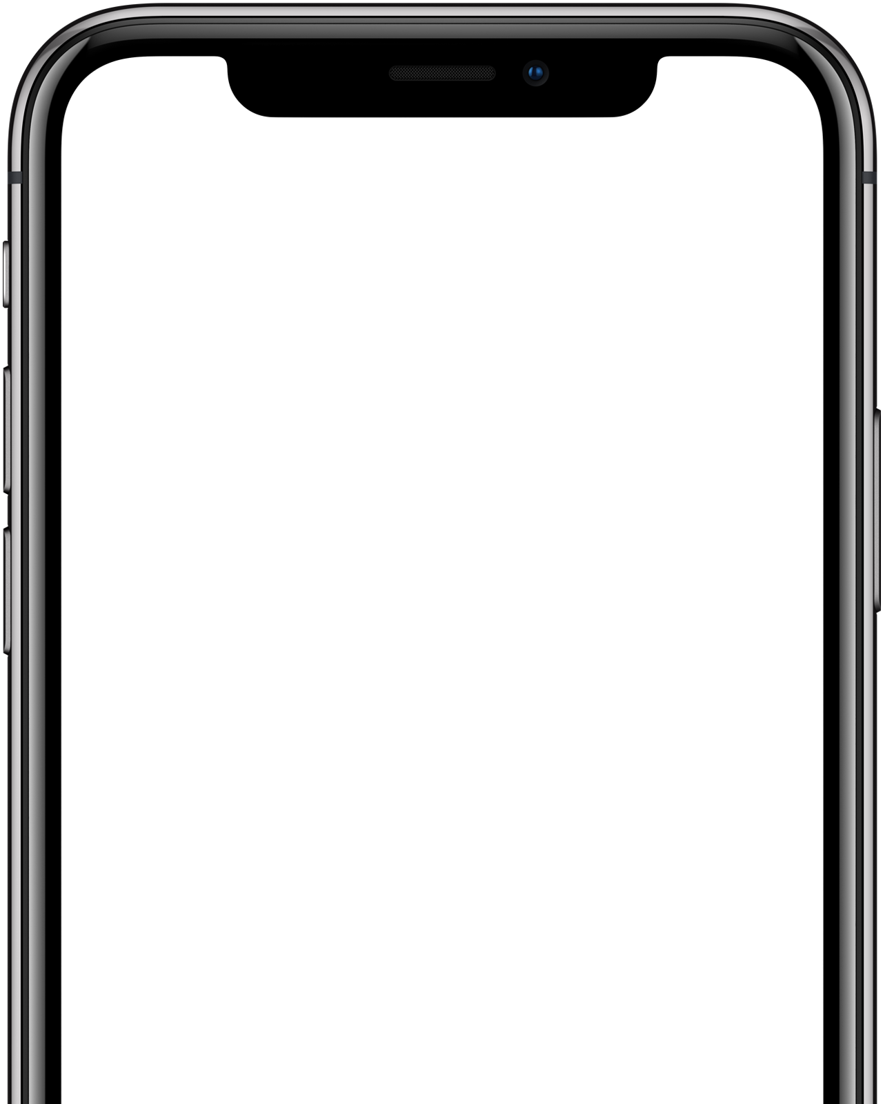 Iphone Frame Png Hd (gray, black)