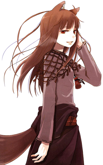 Spice And Wolf Png Free Download (white, gray, black)