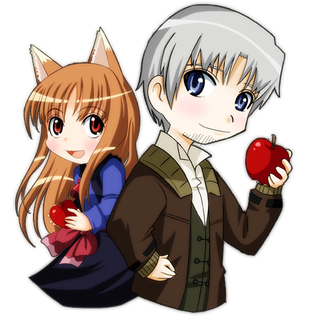 Spice And Wolf Png Transparent Image (lavender, salmon, maroon, black, beige)