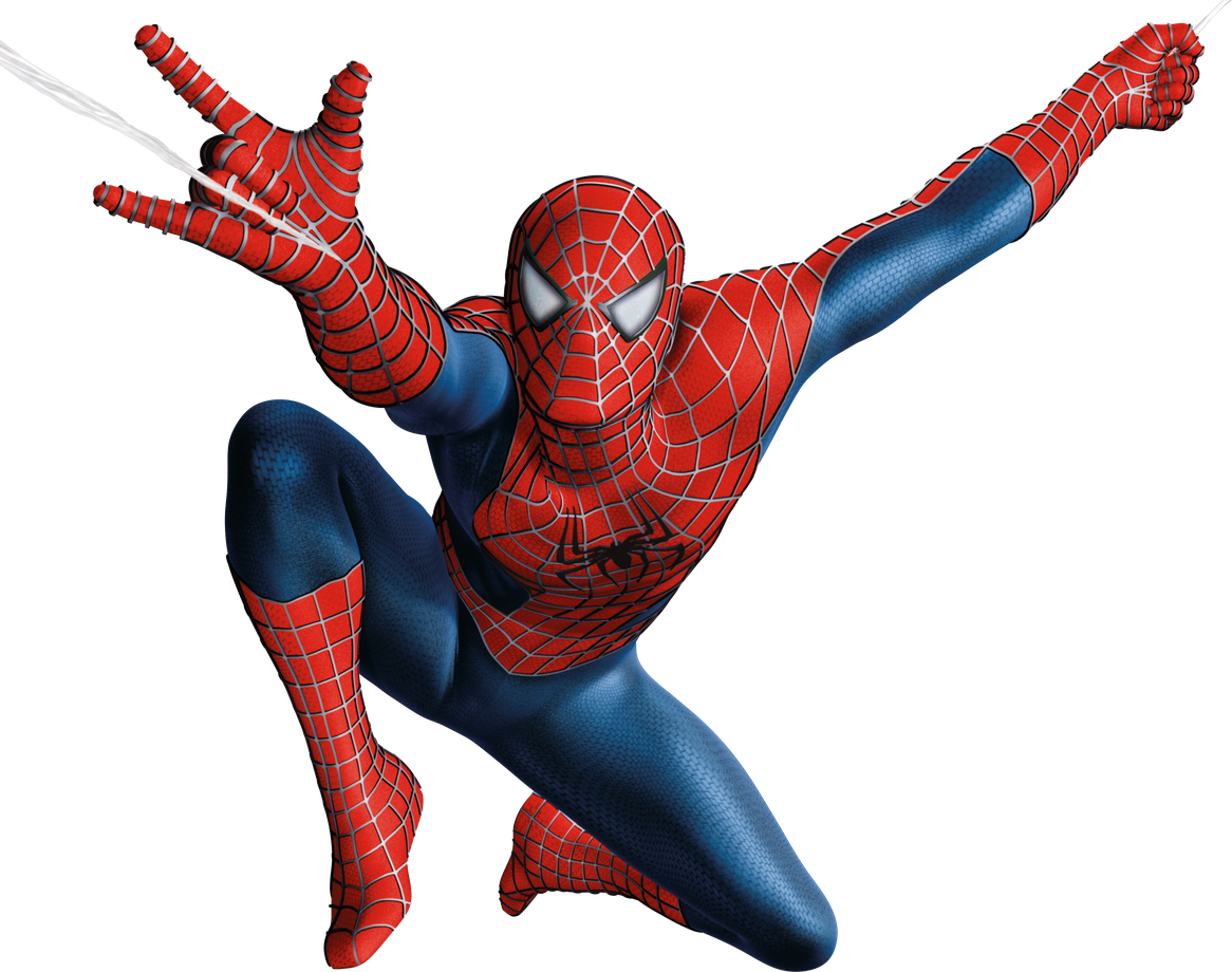 Spider Man Cartoon Png Photo (black)