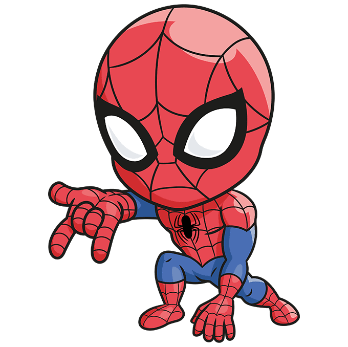 Spider Man Cartoon Png Photos (salmon, white, chocolate, black, pink)