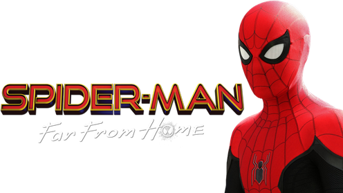 Spider Man Far From Home Png Free Download (black)