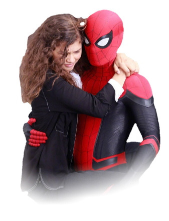 Spider Man Far From Home Png Hd Isolated (black)