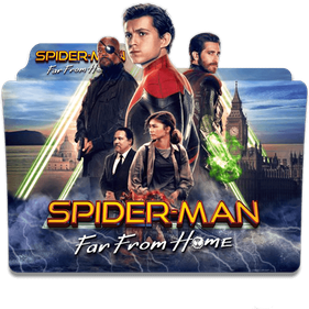 Spider Man Far From Home Png Image (black)