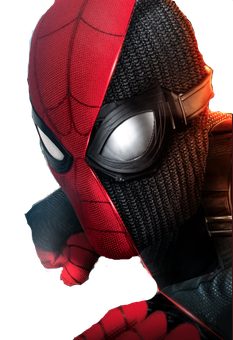 Spider Man Far From Home Png Pic (white, black)