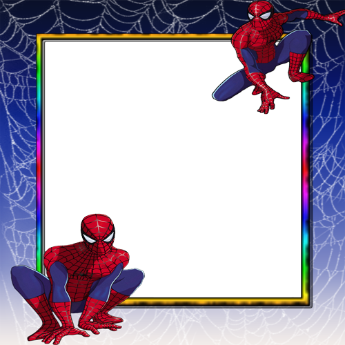 Spider Man Frame Png Hd (lavender, white, black, beige, olive)