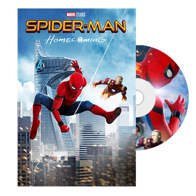 Spider Man Homecoming Png File (silver, lavender, navy, black)