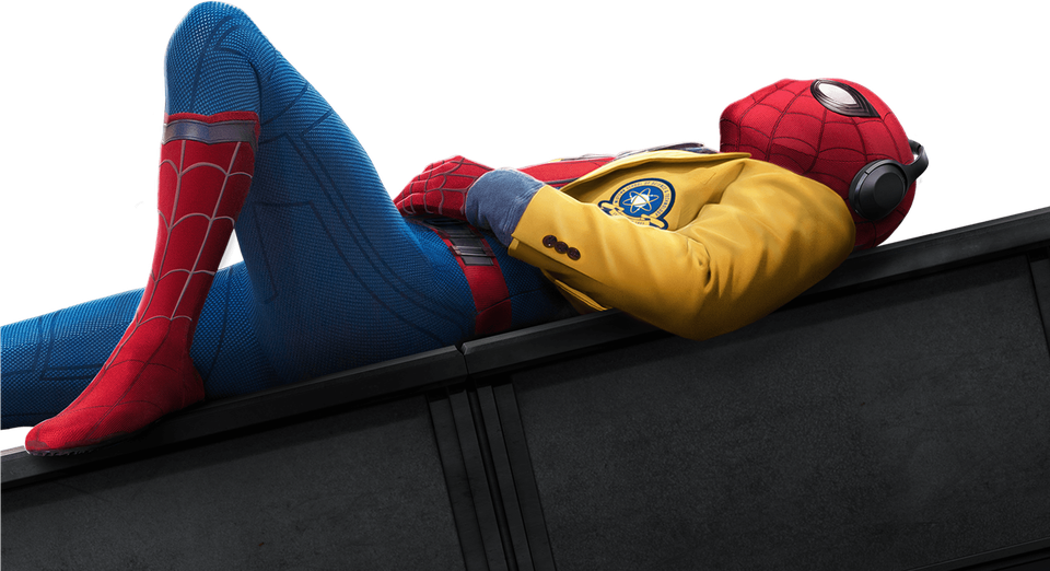 Spider Man Homecoming Png Hd (black)