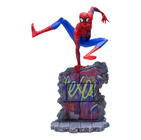 Spider Man Into The Spider Verse Png File (indigo, black)