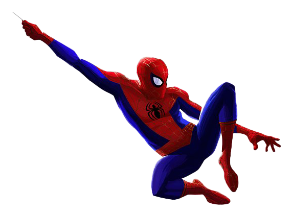 Spider Man Into The Spider Verse Png Pic (white, black)