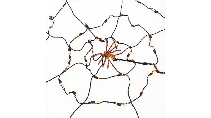 Spider Web Lights Png Photos (white, lavender)