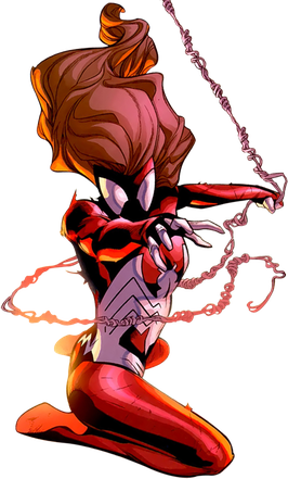 Spider Woman Png Photo (black)