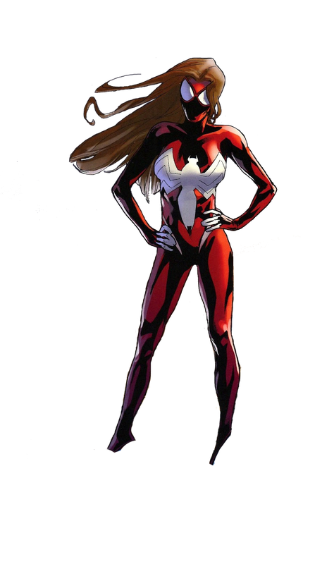 Spider Woman Png Picture (black)