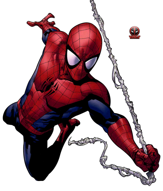 Spiderman Comic Png Pic (black)