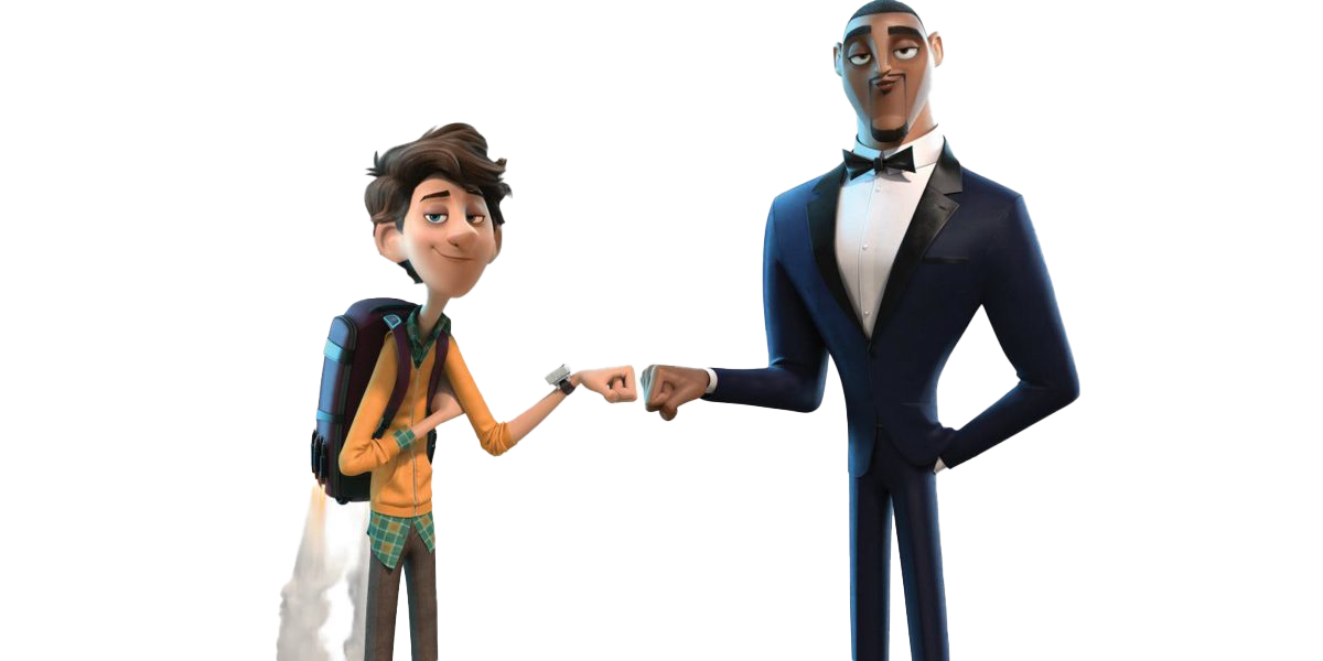 Spies In Disguise Png Hd (white, black)