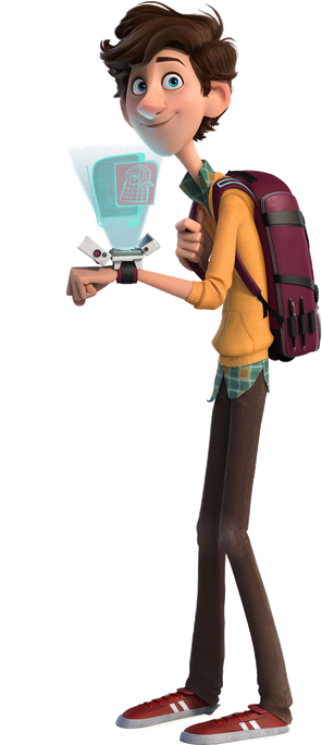 Spies In Disguise Transparent Png (black)